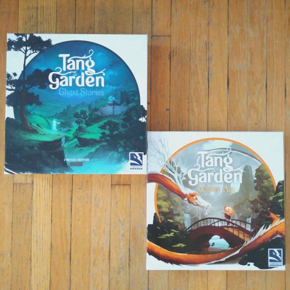 Tang Garden Ghost Stories & Golden Age Board Game Bundle Lot‎ of 2 - COMPLETE